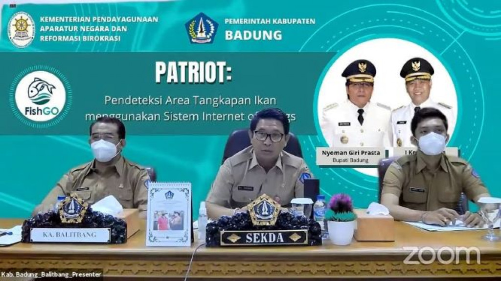 Ikuti Ajang KIPP 2021 Sekda Adi Arnawa Komitmen Tingkatkan Ekonomi Nelayan Ditengah Pandemi